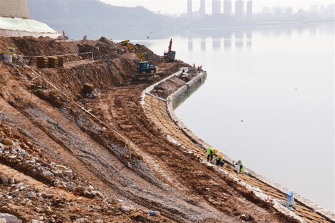黄柏河湾区生态项目开建