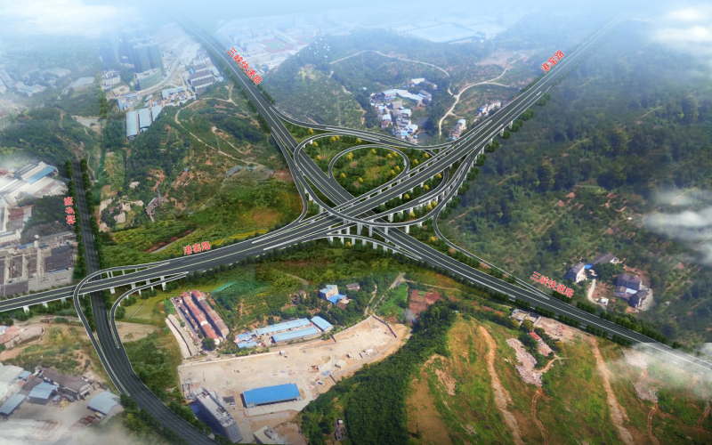 港窑路高架桥规划图片