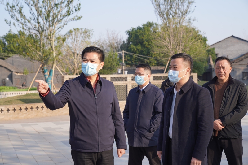 刘传钢赴河溶镇调研_云上当阳