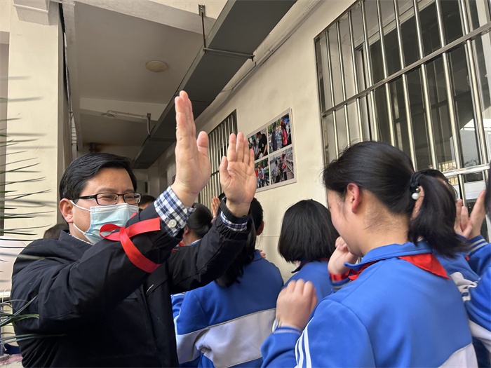 宜昌市三中举行2023届中考百日誓师活动