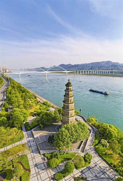 共抓长江大保护 绿美滨江入画来 - 三峡宜昌网