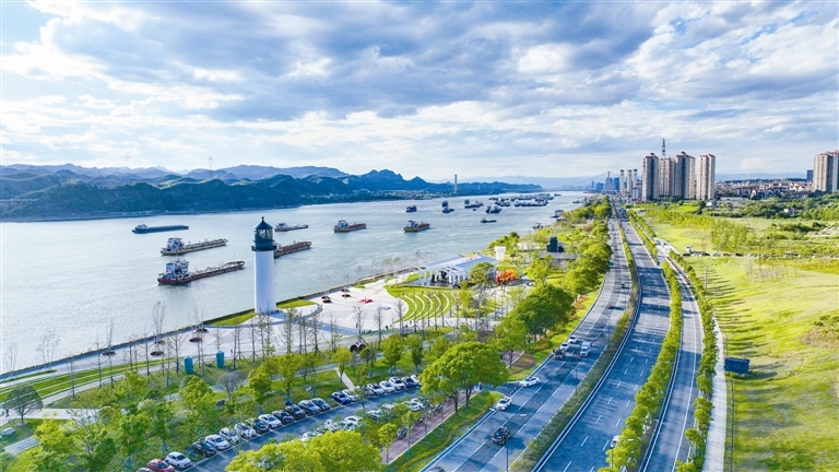 共抓长江大保护 绿美滨江入画来 - 三峡宜昌网