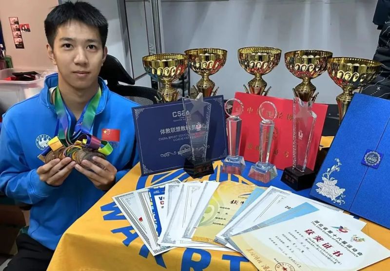 当阳市第二高级中学毕业生周正阳喜获全国青年运动会八强