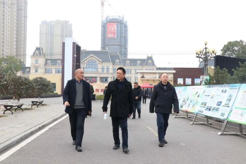 开学督导明方向踔厉笃行谱新篇省检查组莅临枝江二中进行春季开学工作