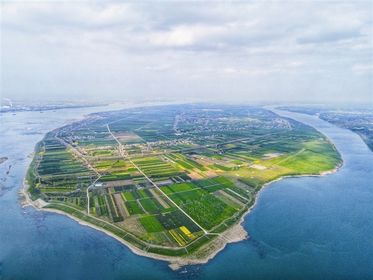 百里洲作证抗洪治水换安澜