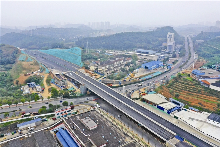 港窑路快速路预计年内通车